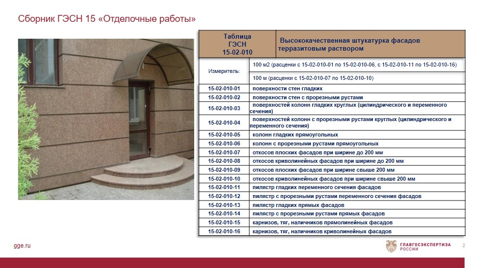 Отделочные работы